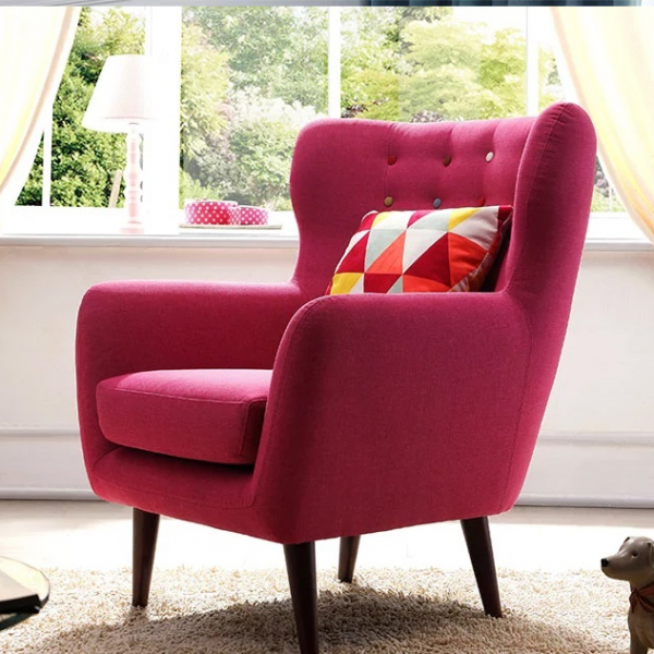Кресло BonVoyage Pink-1524