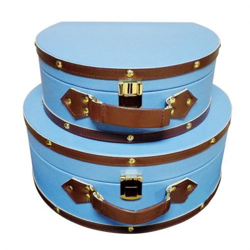 Коробка для хранения Travel Round Blue-0