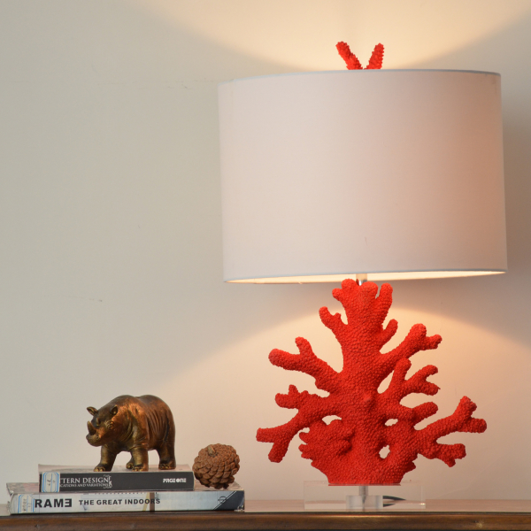 Настольная лампа Coral Red Neck-0