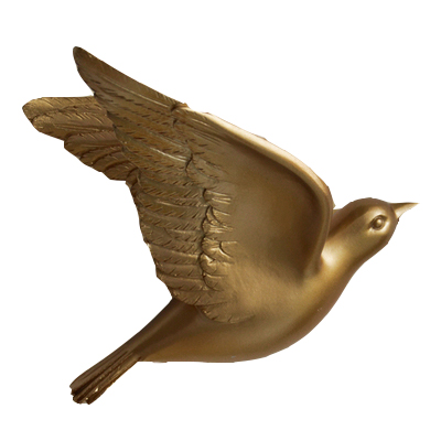 Настенный декор Birdy  Gold