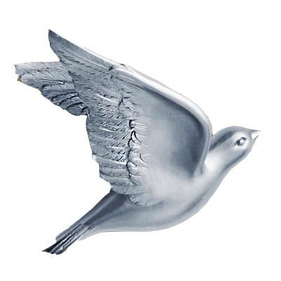 Настенный декор Birdy  Silver