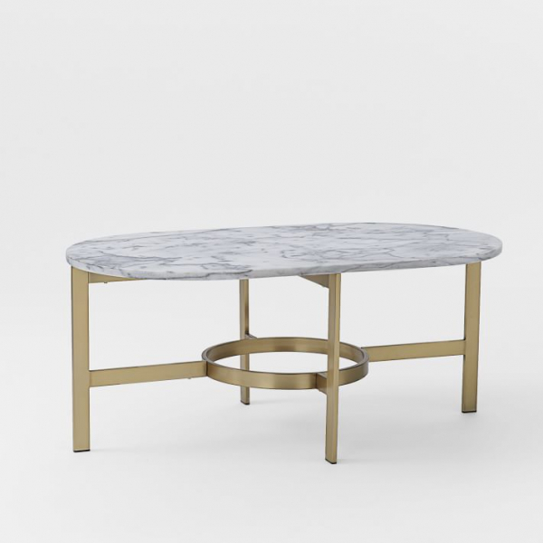 Кофейный столик Marble Oval-9429