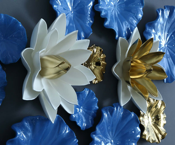 Настенный декор Flower Lotus-9828