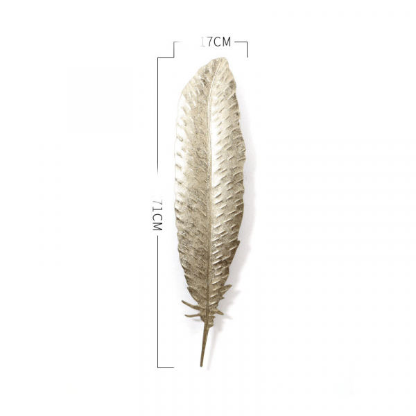 Настенный декор Gold Feather-10213
