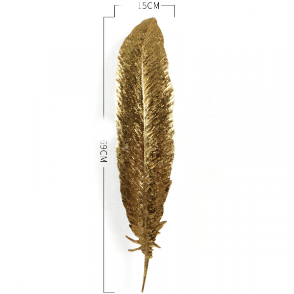 Настенный декор Gold Feather-10211
