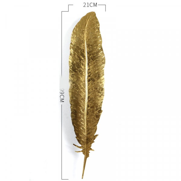 Настенный декор Gold Feather-10207