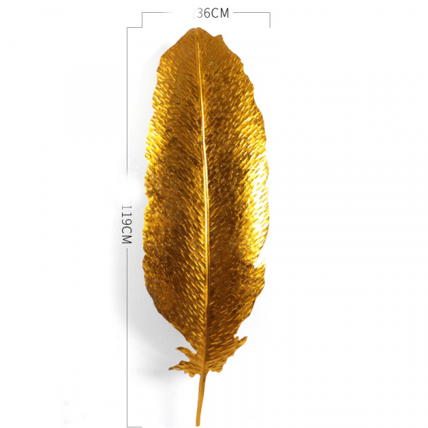 Настенный декор Gold Feather-10212