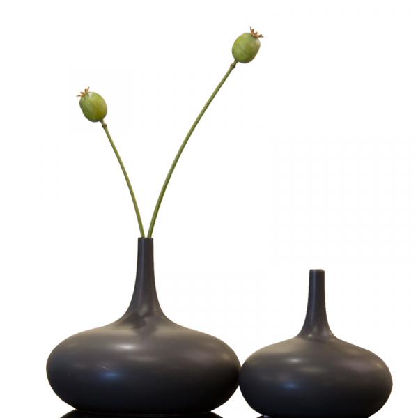 Набор из двух ваз Black Stone-0