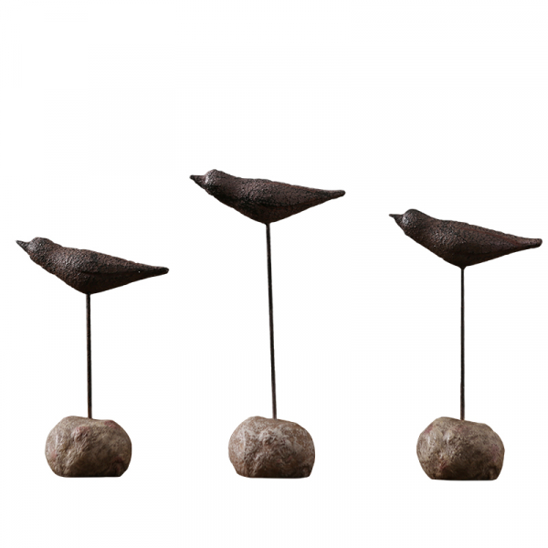 Набор из трех Предметов декора Antique Birds-0