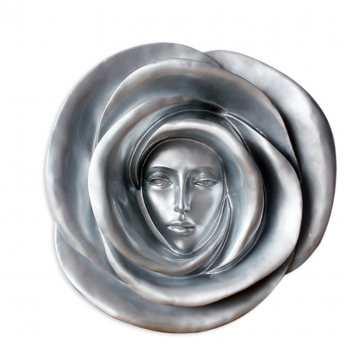 Настенный декор Lady Flower Silver-0