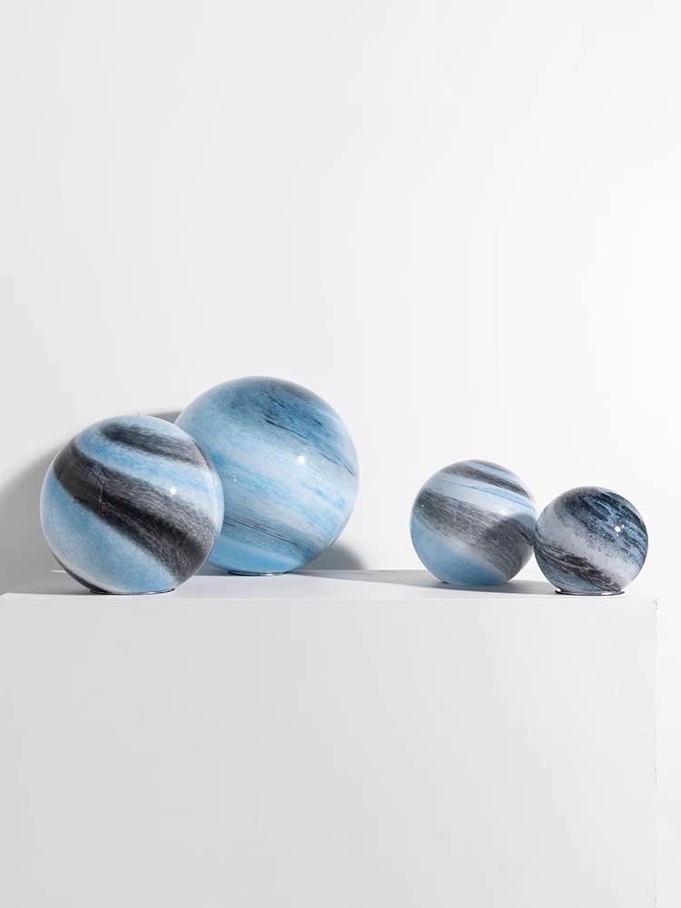 Предмет декора шар из стекла Planet