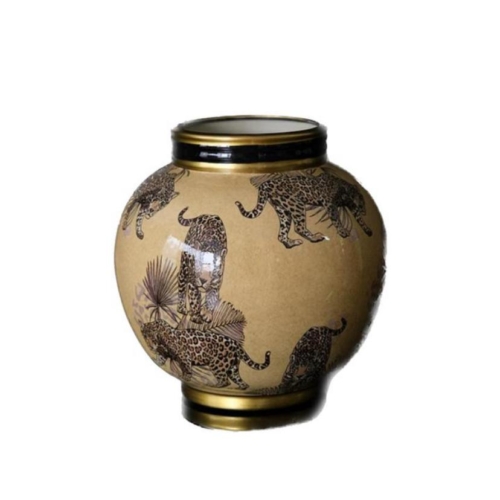 керамическая ваза в восточном стиле