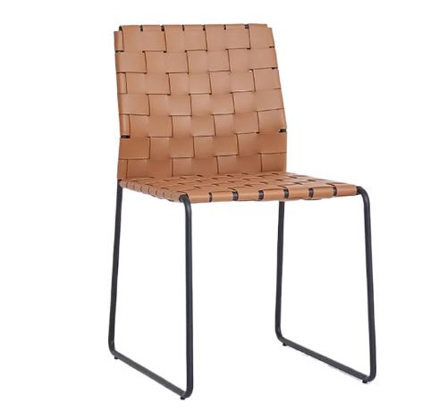 кожаный стул