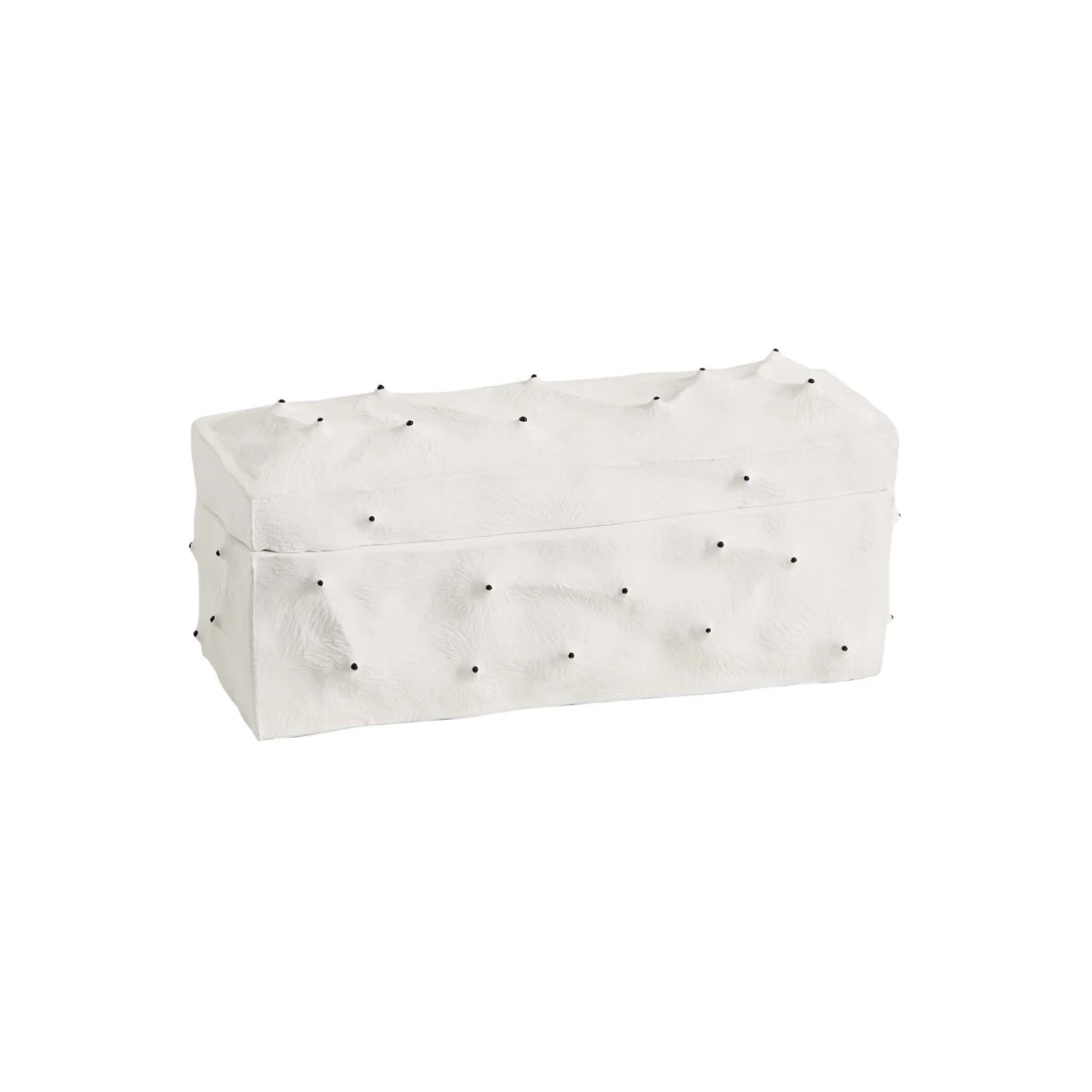 Декоративная емкость White Storage Box Large