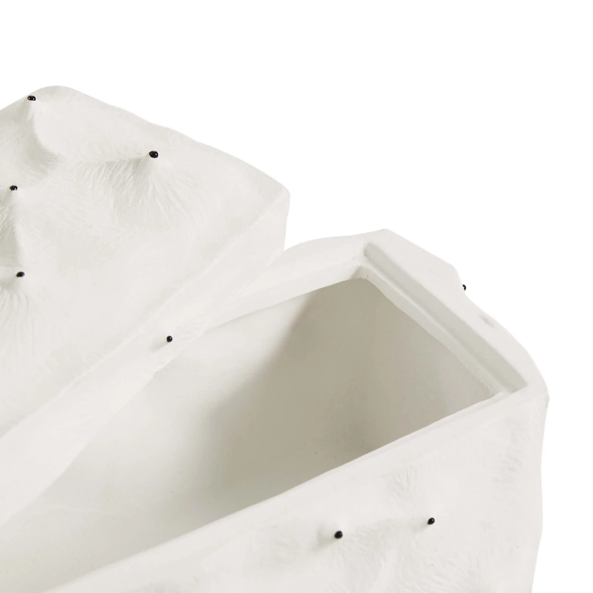 Декоративная емкость White Storage Box Large