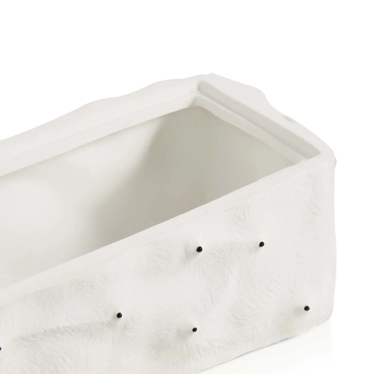 Декоративная емкость White Storage Box Large
