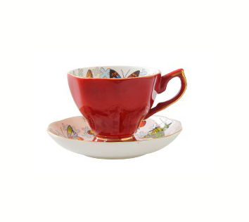 Чайная пара ButterFly Story Red