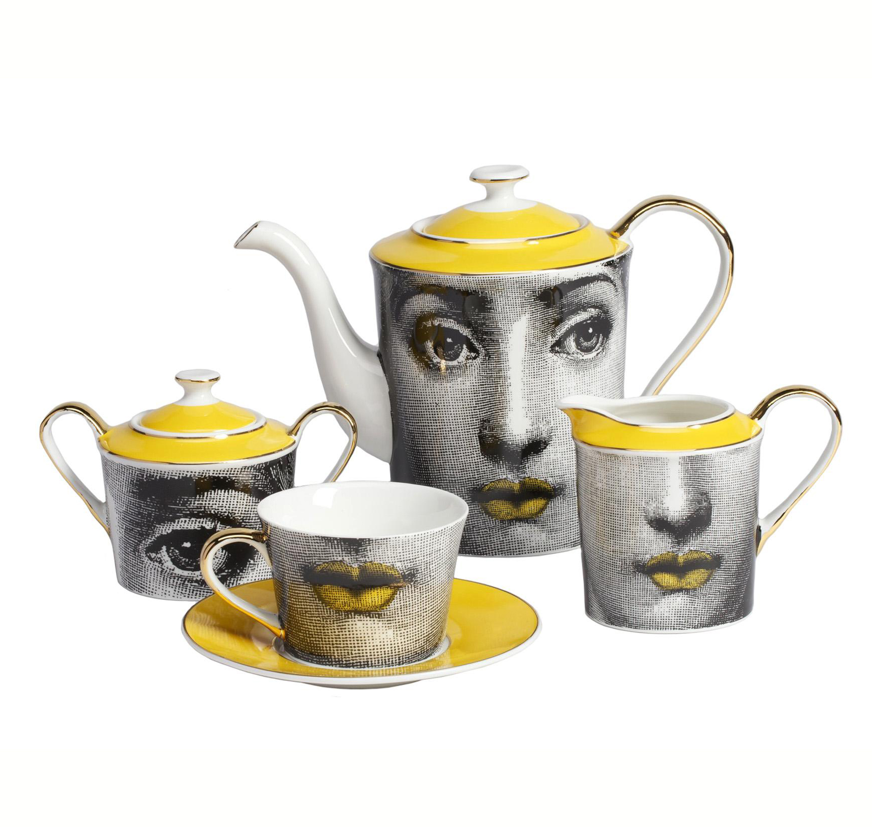 Чайный сервиз Piero Yellow