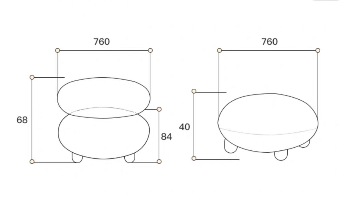 Винтажное Кресло Medoka