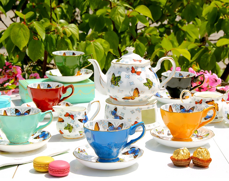 Чайная пара ButterFly Story Mint