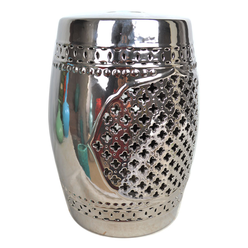 Керамический табурет Silver Chic